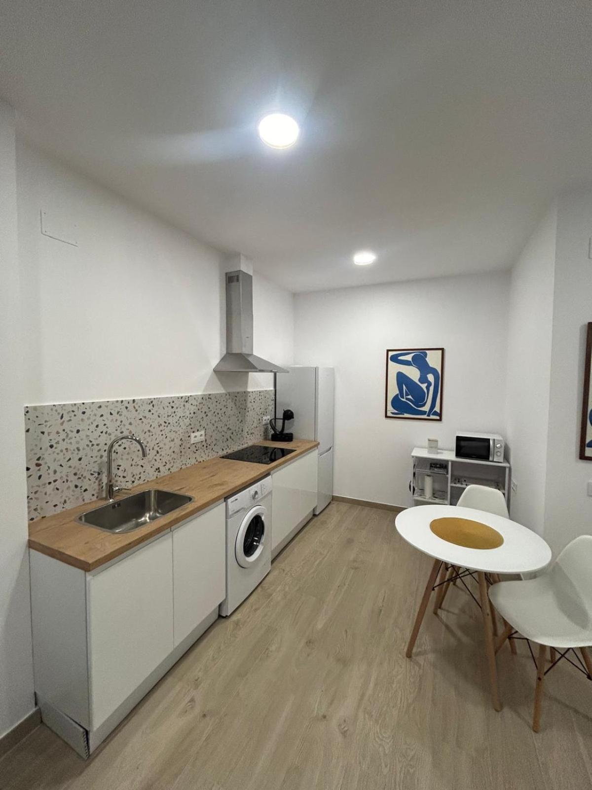 Apartamento Estudio Playa De La Malvarrosa Valencia Exterior foto